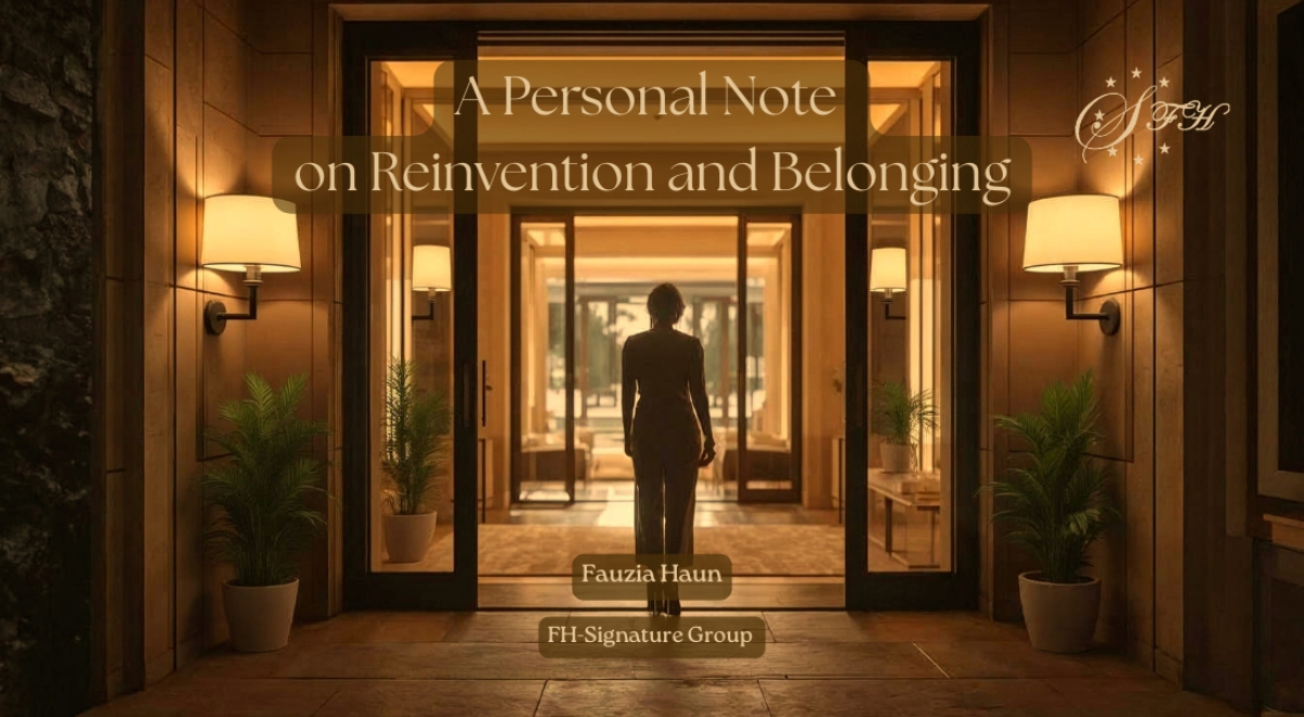 A Personal Note on Reinvention and Belonging