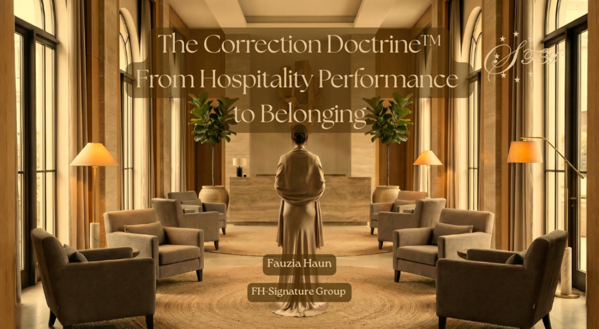 The Correction Doctrine™ From Hospitality Performance to Belonging