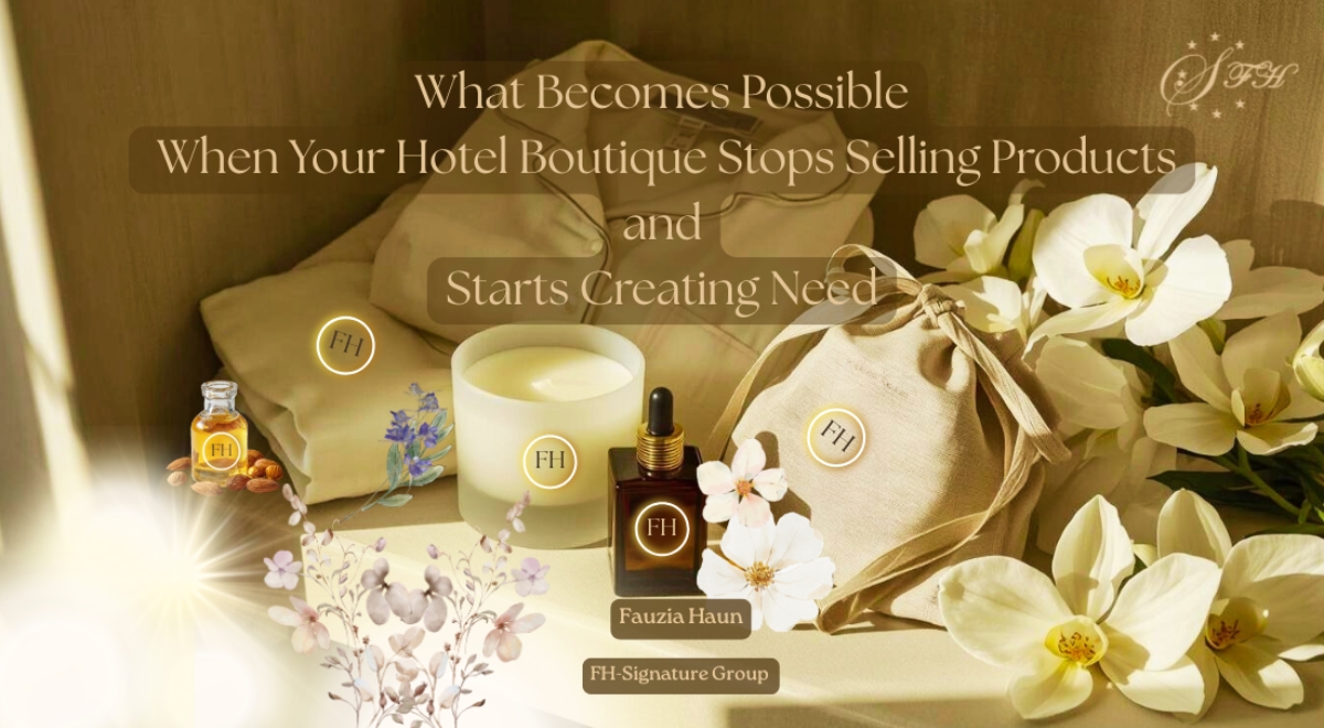 What Becomes Possible When Your Hotel Boutique Stops Selling Products and Starts Creating Need